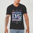 Omnisexual Emo Introvert Pride Trendy Mystic Teen Goth Style Men's V-Neck T-Shirt