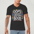 Oops I Bought Another Book Library Reader Bibliophile Men's V-Neck T-Shirt