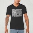 Papa Because Grandpa Is For Old Guys Dad Father Saying Men's V-Neck T-Shirt