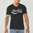 Papi Chulo Mexican Dad Father's Dad Chingon Fathers Day Men's V-Neck T-Shirt