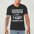 Be Patient With Me I'm From The 1900s Fathers Day Men's V-Neck T-Shirt