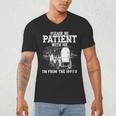 Patient With Me I'm From The 1900s Oregon Vintage Men's V-Neck T-Shirt