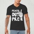 Peace Out Pre-K Great Class Of 2019 Graduation T-Shirt Men's V-Neck T-Shirt