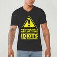 My People Skills Are Just Fine Sarcastic Introvert Men's V-Neck T-Shirt