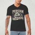 Persian Cat Dad Persian Cats Persian Cat Lover Men's V-Neck T-Shirt
