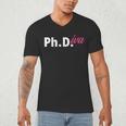 Ph Diva Women Dissertation Doctoral Degree Graduation PhD Men's V-Neck T-Shirt