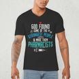 Pharmacist Christian Pharmacy Student PharmD Graduation Men's V-Neck T-Shirt