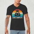 PhD Level Complete Graduation Doctorate In Philosophy Men's V-Neck T-Shirt