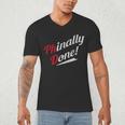 Phinally Done PhDShirt Graduation Men's V-Neck T-Shirt