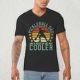 Pickleball Dad Pickleball Player Men's V-Neck T-Shirt