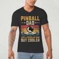 Pinball Dad Like Regular Dad But Cooler Father's Day Men's V-Neck T-Shirt Pinball Dad Like Regular Dad But Cooler Father's Day Men's V-Neck T-Shirt
