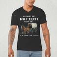 Please Be Patient I'm From The 1900s Amish Wagon & Vintage Men's V-Neck T-Shirt Please Be Patient I'm From The 1900s Amish Wagon & Vintage Men's V-Neck T-Shirt