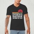 Please Be Patient With Me I'm From The 1900s Fathers Day Men's V-Neck T-Shirt