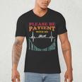 Please Be Patient With Me I'm From The 1900s Heart Beat Men's V-Neck T-Shirt Please Be Patient With Me I'm From The 1900s Heart Beat Men's V-Neck T-Shirt
