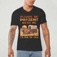 Please Be Patient I'm From The 1900s Retro Pixel Art Men's V-Neck T-Shirt