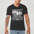 Please Be Patient With Me I'm From The 1900s USA Flag Skull Men's V-Neck T-Shirt Please Be Patient With Me I'm From The 1900s USA Flag Skull Men's V-Neck T-Shirt