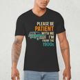 Please Be Patient With Me I'm From The 1900s Vintage For Man Men's V-Neck T-Shirt