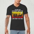 Please Be Patient With Me I'm From The 1900s Vintage Sun Set Men's V-Neck T-Shirt