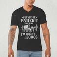 Please Be Patient I'm From The 1900s Western Wagon Men's V-Neck T-Shirt