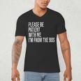 Please Be Patient With Me I’m From The 90s Kid Nostalgia Men's V-Neck T-Shirt