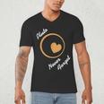 Pluto Never Forget Space Nostalgia Planetary Humor Men's V-Neck T-Shirt