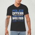 Police Officer Saying Academy Graduation Women Men Men's V-Neck T-Shirt