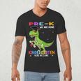 Pre k Graduation We Are Done Class 2023 Pre-k Dinosaur Boys Men's V-Neck T-Shirt
