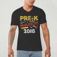 Pre-K Nailed It Class Of 2018 Graduation Men's V-Neck T-Shirt