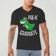 Preschool Graduation Preschooler Dinosaur Pre-K Dino Kids Men's V-Neck T-Shirt