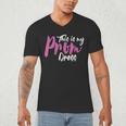 This Is My Prom Dress Shirt Senior Graduation Cute Tee Men's V-Neck T-Shirt