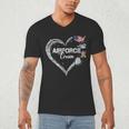 Proud Air Force Cousin Air Force Graduation Cousin USAF Men's V-Neck T-Shirt