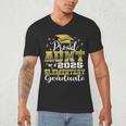 Proud Aunt Of 5th Grade Graduate 2025 Elementary Graduation Men's V-Neck T-Shirt