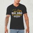 Proud Big Bro Of a College Graduate Graduation Grad Men's V-Neck T-Shirt
