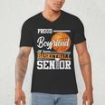 Proud Boyfriend Of A 2025 Senior Graduation Basketball Men's V-Neck T-Shirt