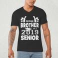 Proud Brother Of A 2019 Senior School Graduation Shirt Men's V-Neck T-Shirt