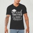 Proud Brother Of a 2020 Graduate Graduation Class Men's V-Neck T-Shirt
