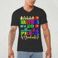 Proud Brother Of 2022 Pre K Graduate Graduation Men's V-Neck T-Shirt