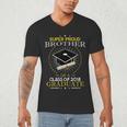 Proud Brother The Class Of 2018 Graduate GraduationShirt Men's V-Neck T-Shirt