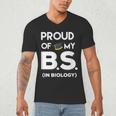 Proud Of My BS In Biology Graduation T-Shirt Men's V-Neck T-Shirt