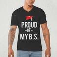 Proud Of My BS Graduation Bachelor's Degree T-Shirt Men's V-Neck T-Shirt
