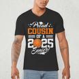 Proud Cousin Of A 2025 Senior Basketball Graduation Men's V-Neck T-Shirt