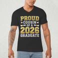 Proud Cousin Of A 2026 Graduate Shirt Class 2026 Graduation Men's V-Neck T-Shirt