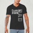 Proud Dad Of A 2026 Graduate Grad Senior Father Graduation Men's V-Neck T-Shirt Proud Dad Of A 2026 Graduate Grad Senior Father Graduation Men's V-Neck T-Shirt