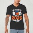 Proud Dad Of A 2026 Senior Basketball Graduation Men's V-Neck T-Shirt