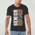 Proud Dad Of A 2026 Senior Graduate Basketball Senior 26 Men's V-Neck T-Shirt
