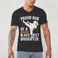 Proud Dad Of A Belt Daughter Men's V-Neck T-Shirt