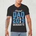 Proud Dad Of A Class Of 2019 Graduate TShirt Graduation Men's V-Neck T-Shirt