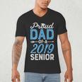 Proud Dad Of A Class 2019 SeniorShirt Graduation Men's V-Neck T-Shirt Proud Dad Of A Class 2019 SeniorShirt Graduation Men's V-Neck T-Shirt