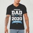 Proud Dad Of A Class Of 2020 Graduate TShirt Graduation Men's V-Neck T-Shirt