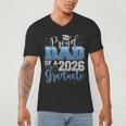Proud Dad Of a Class Of 2026 Graduate Senior Graduation Men's V-Neck T-Shirt
